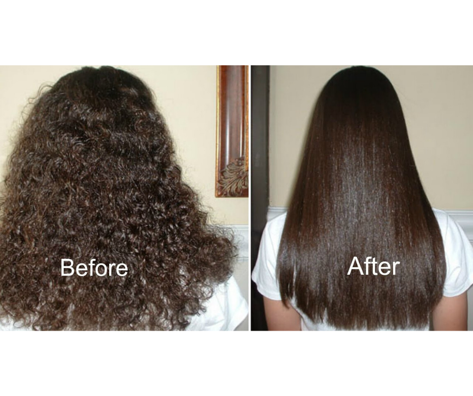 DIY PERMANENT, ORGANIC HAIR STRAIGHTENING - V Beautify