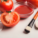 DIY TOMATO MASK FOR GLOWING SKIN