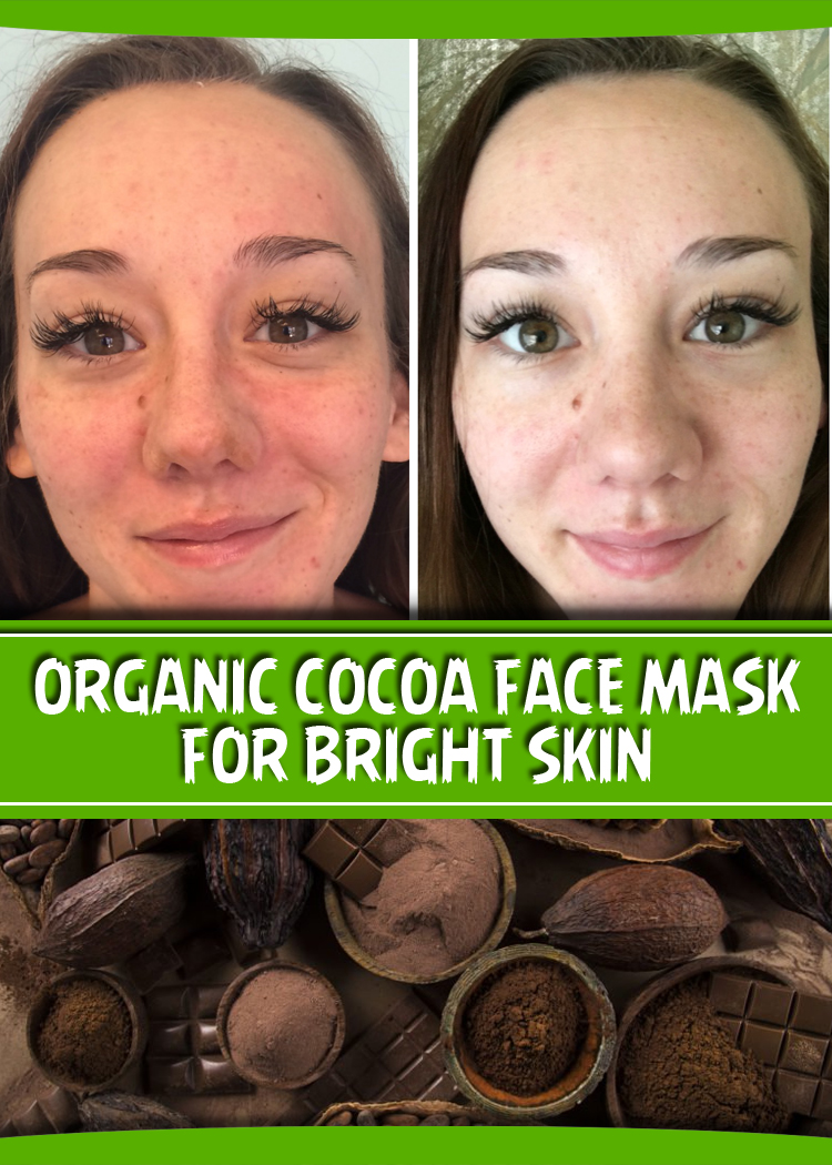 ORGANIC COCOA FACE MASK FOR BRIGHT SKIN