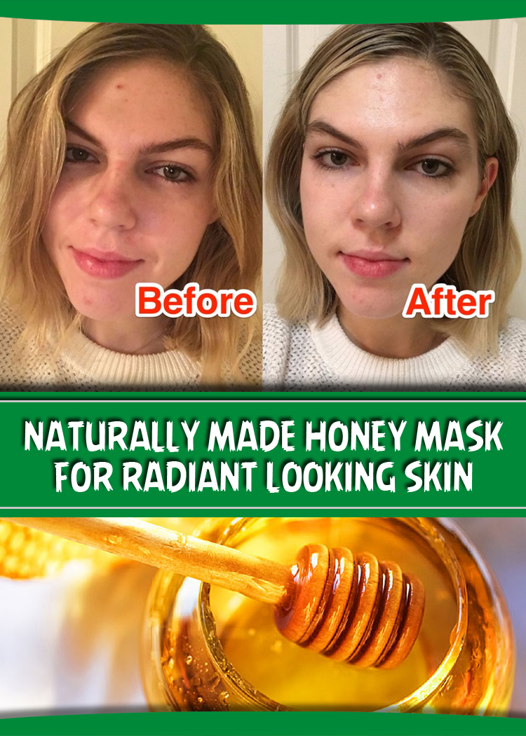 NATURALLY MADE HONEY MASK FOR RADIANT LOOKING SKIN