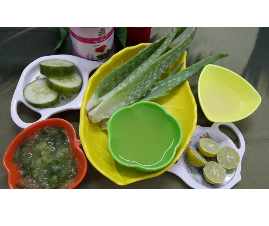 DIY ANTI-AGING CUCUMBER MASK