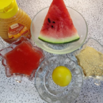 DIY WATERMELON COOLING MASK FOR ACNE AND DULL SKIN