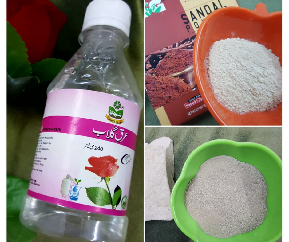 SKINCARE MASK FOR GETTING RID OF SUNBURN