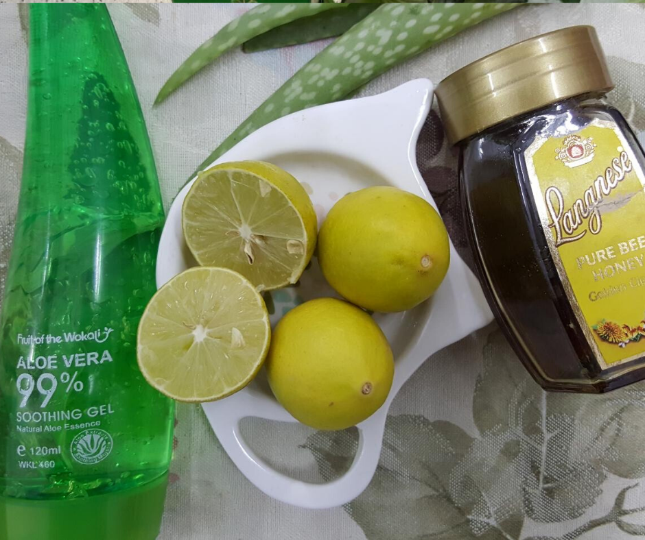 DIY REMEDY FOR LEG SCARS AND SPOTS