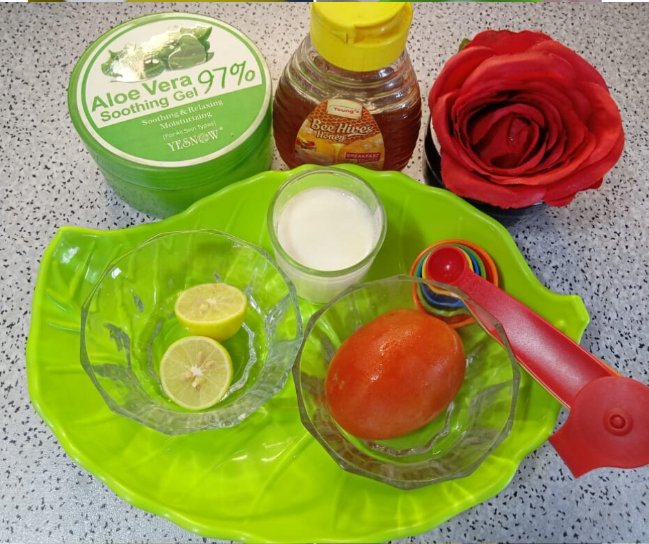 2-INGREDIENT MASK FOR CLEAN SKIN, BLACKHEADS, AND REDUCING OIL IN SKIN