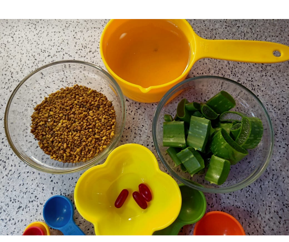 DIY HAIR OIL FOR SILKY AND STRONG HAIR GROWTH
