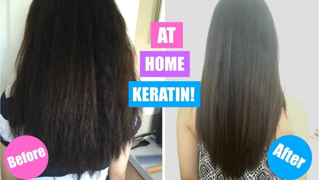 Homemade keratin treatments