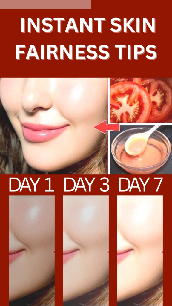 Natural Skin Fairness tips for instant results in one week
