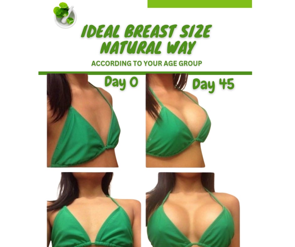 IDEAL BREAST SIZE NATURAL WAY IN YOUR AGE GROUP