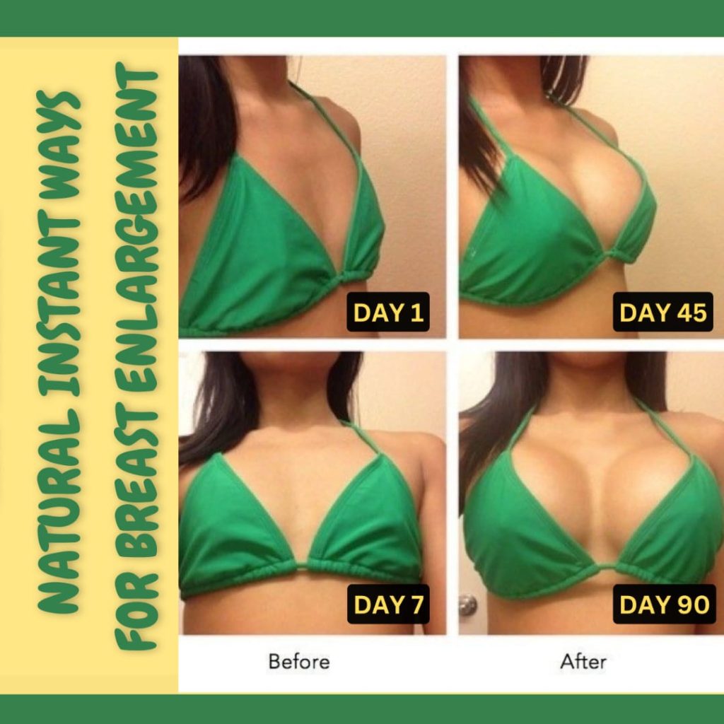 New Research: Natural Ways for Instant Breast Enlargement