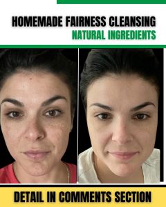 homemade fairness cleansing