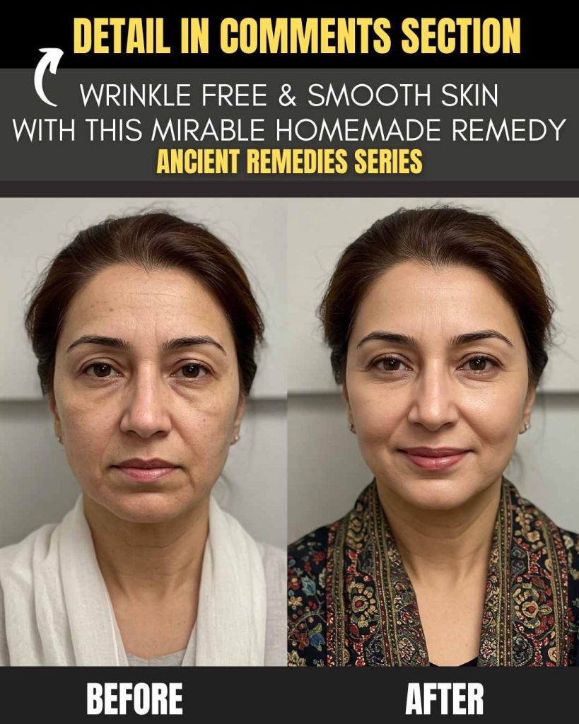 Wrinkle-Free & Smooth Skin With This Miraculous Homemade Remedy