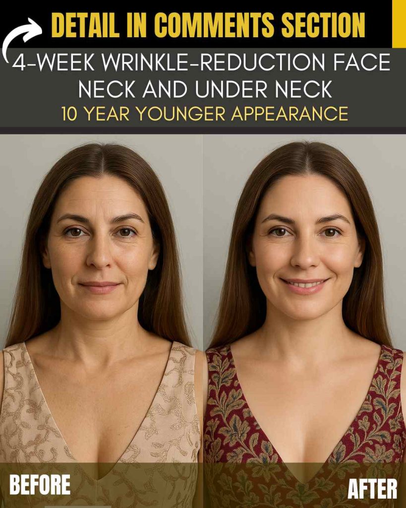 4-Week Wrinkle-Reduction Face, Neck, and Under Neck: Get a 10 Year Younger Appearance
