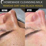 Homemade Cleansing Milk to Remove Dirt and Blackheads Naturally