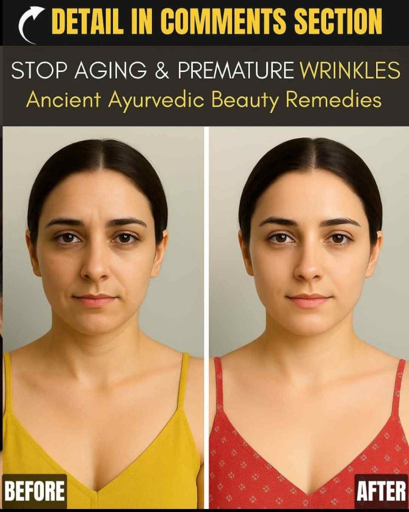 INSTANT HOME REMEDIES TO STOP AGING AND PREMATURE WRINKLES WITH ANCIENT AYURVEDIC BEAUTY REMEDIES