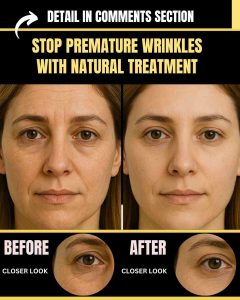 STOP PREMATURE WRINKLES WITH NATURAL TREATMENT