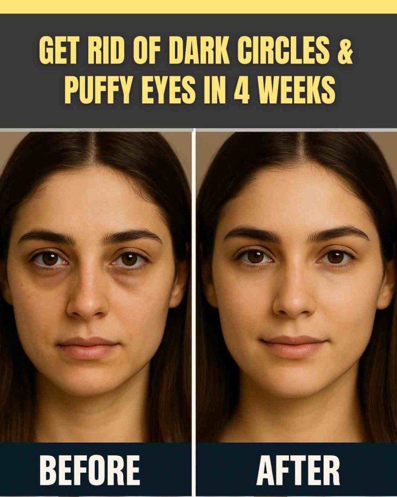 GET RID OF DARK CIRCLES & PUFFY EYES IN 4 WEEKS