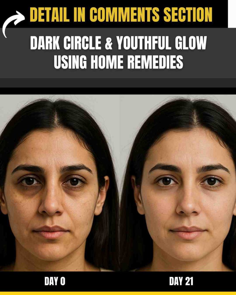 DARK CIRCLE & YOUTHFUL GLOW USING HOME REMEDIES