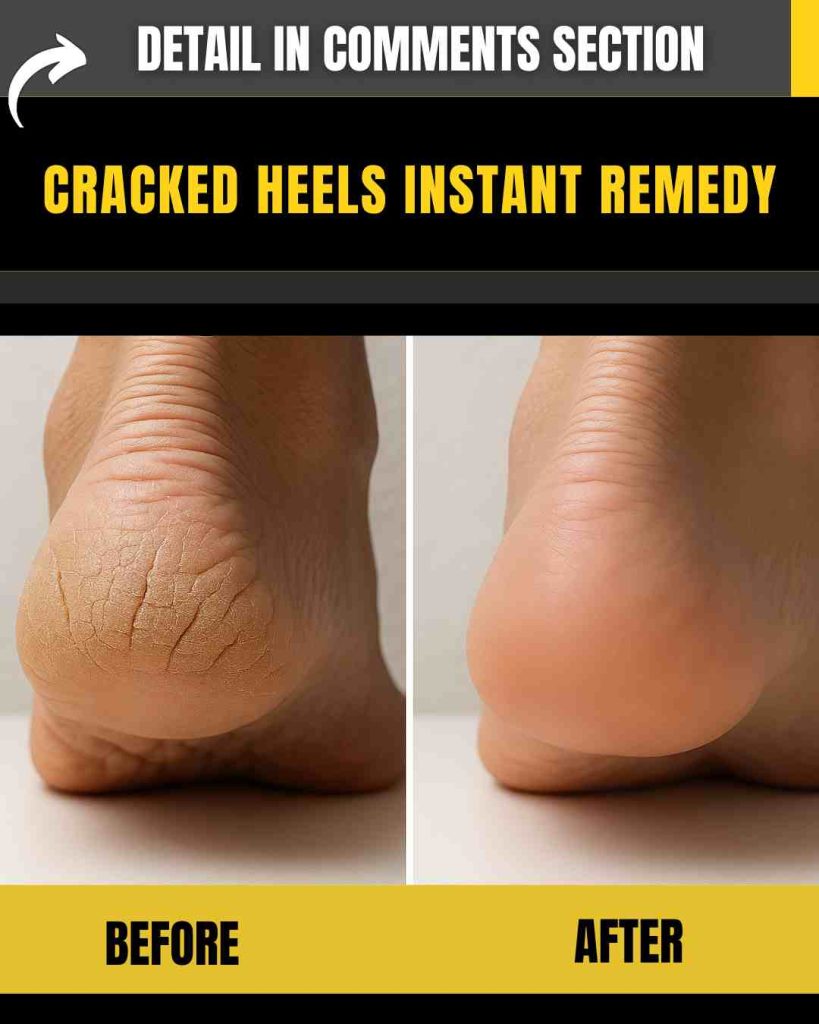 CRACKED HEELS INSTANT REMEDY – ONE REMEDY FOR ALL SKIN TYPES