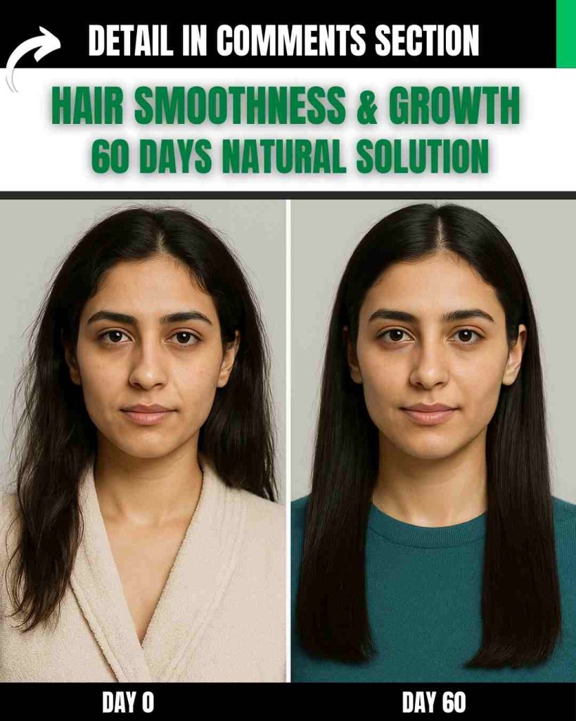 Hair Smoothness & Growth – 60 Days Natural Solution