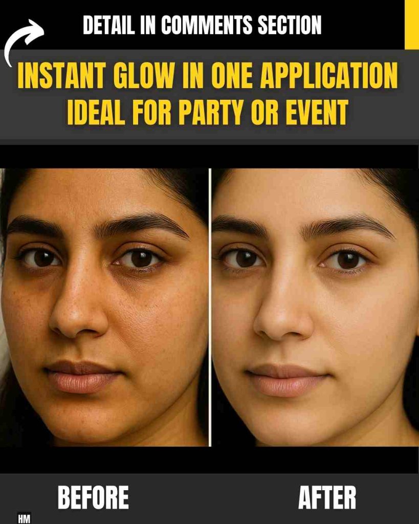 Instant Glow in One Application – Ideal for Party or Event