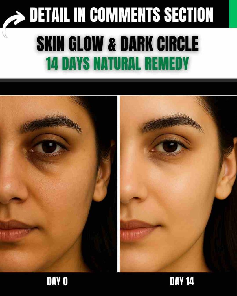 SKIN GLOW & DARK CIRCLE 14 DAYS NATURAL REMEDY WITH COMPLETE DIET PLAN