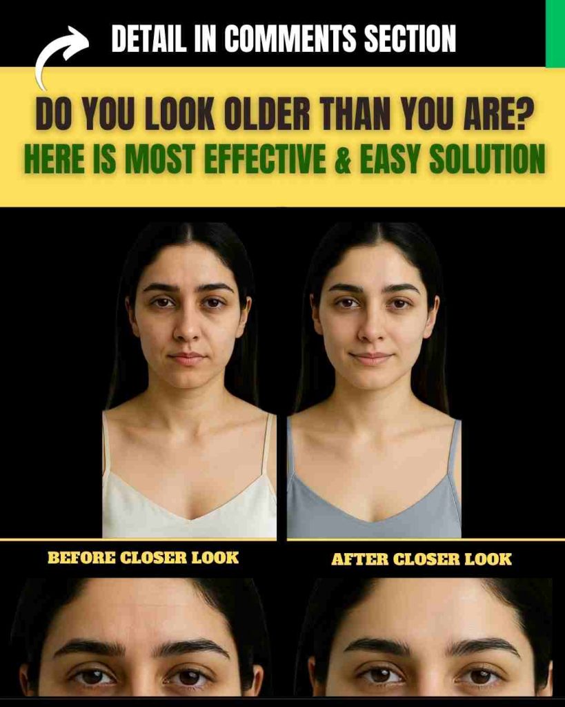 Do You Look Older Than You Are? Here Is the Most Effective & Easy Solution (With Complete Diet Plan)