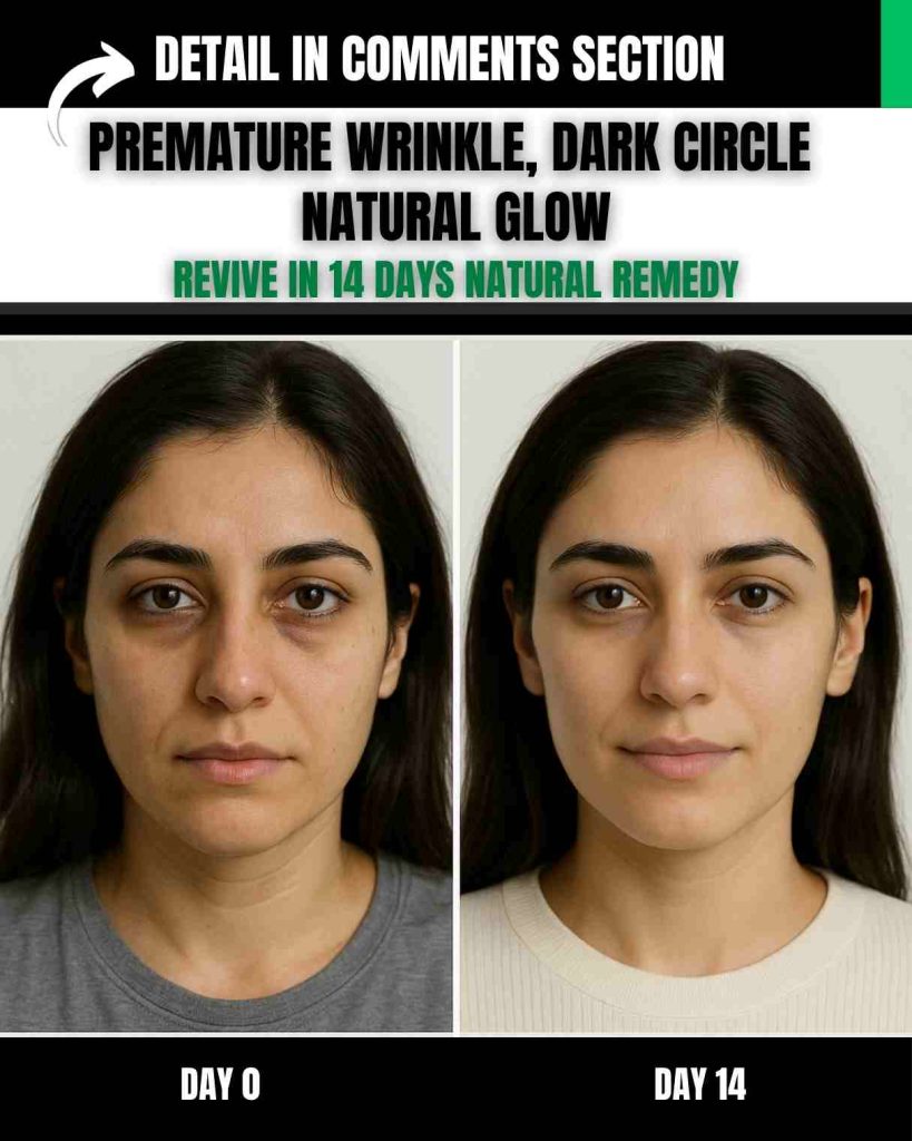 Premature Wrinkle, Dark Circle & Natural Glow Revive in 14 Days Natural Remedy with Diet Plan