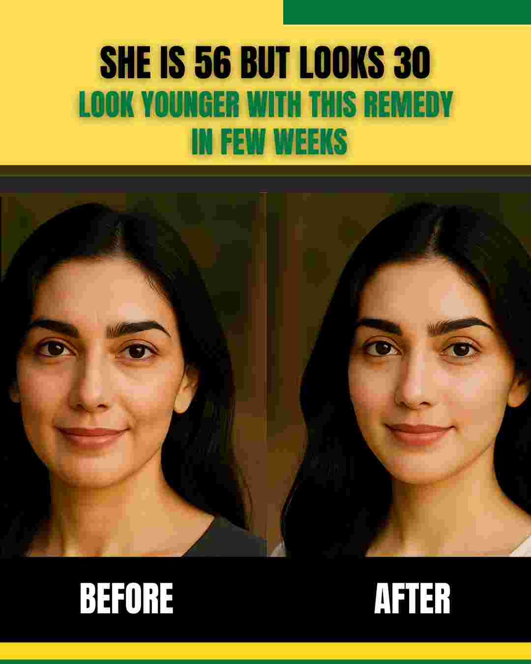SHE IS 56 BUT LOOKS 30 – LOOK YOUNGER WITH THIS REMEDY IN FEW WEEKS