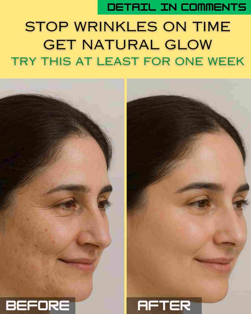 Stop Wrinkles on Time & Get a Natural Glow – Try This for Just One Week!
