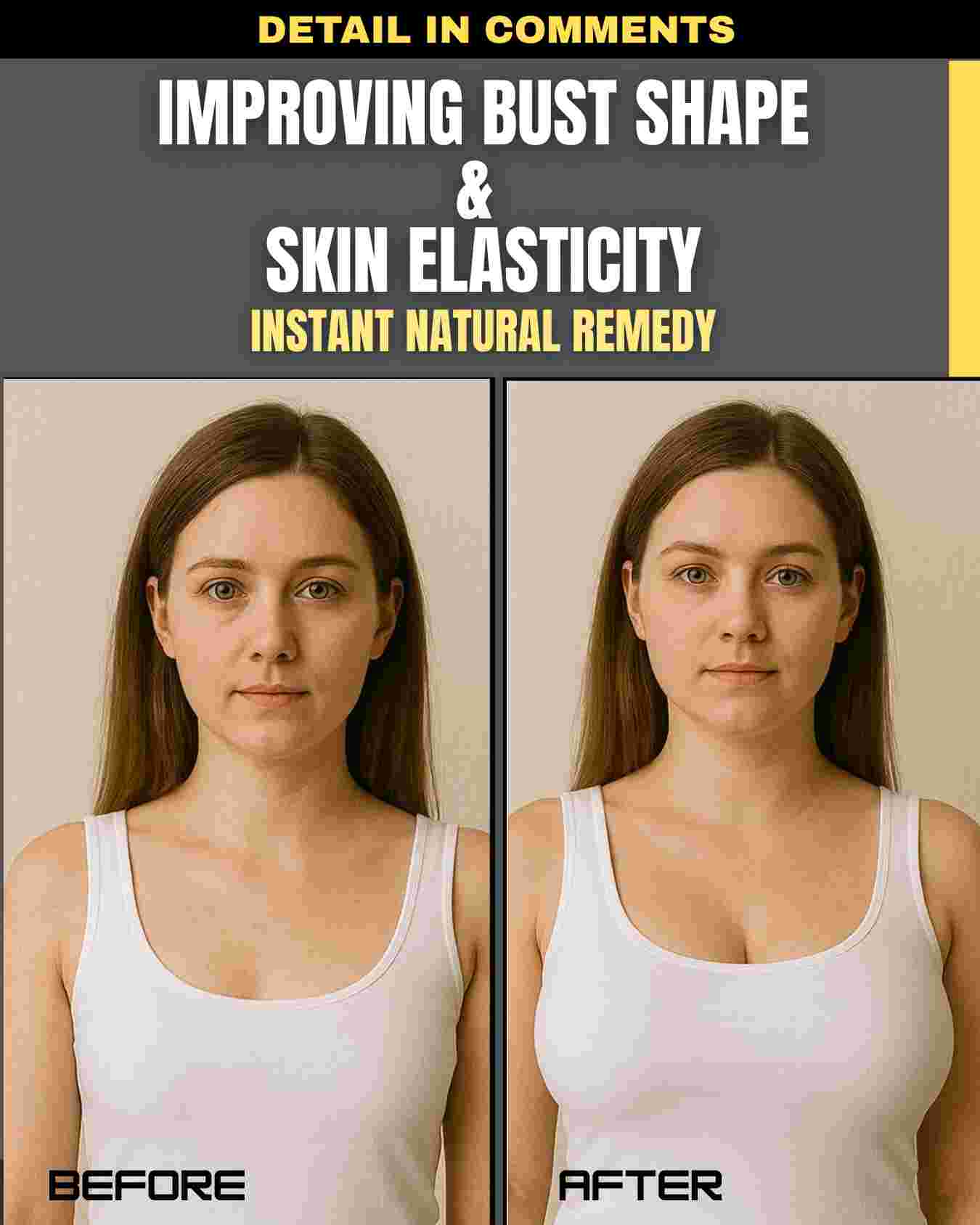 Improving Bust Shape & Skin Elasticity Naturally