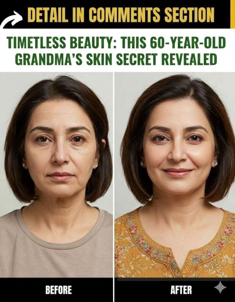 TIMELESS BEAUTY – THIS 60-YEAR-OLD GRANDMA’S SKIN SECRET