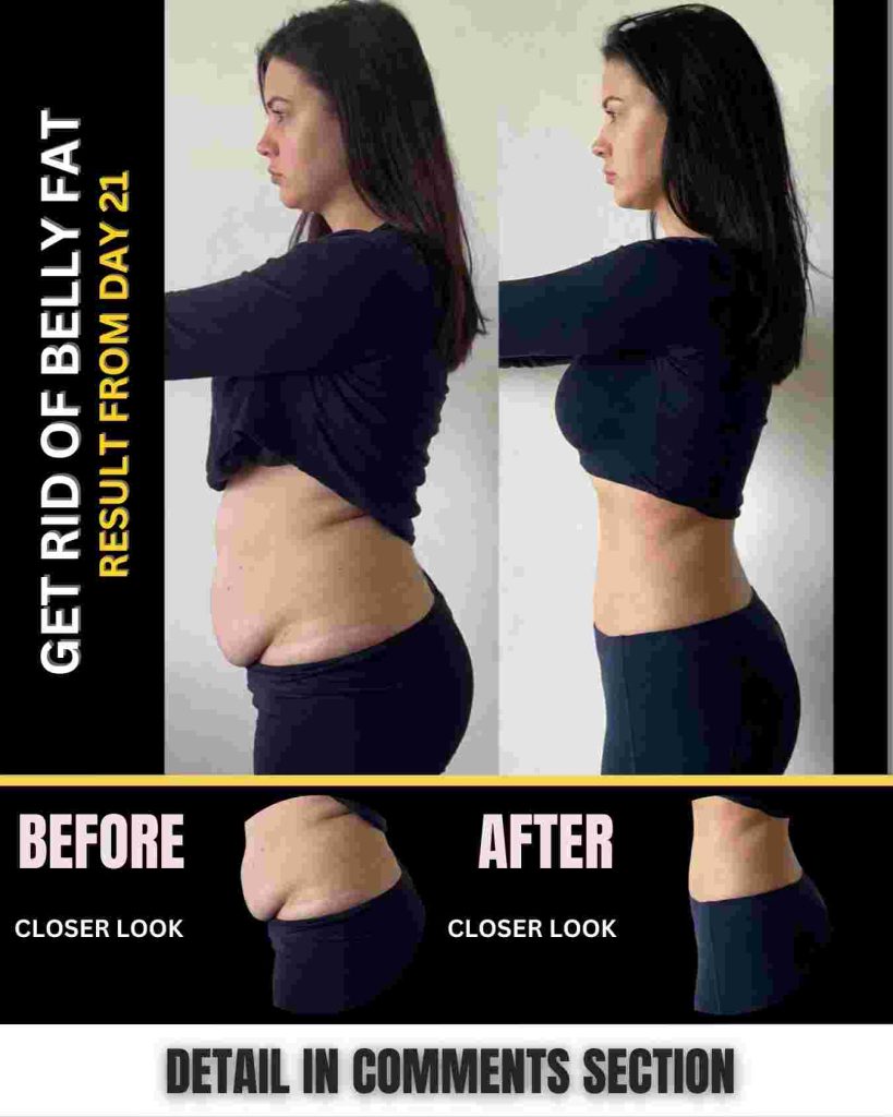 GET RID OF BELLY FAT – VISIBLE RESULTS FROM DAY 21 (NATURAL & SCIENTIFIC APPROACH)