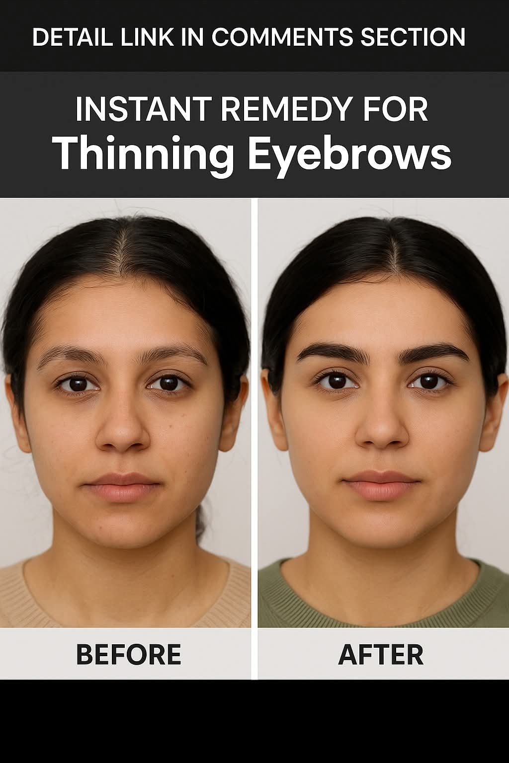 INSTANT REMEDY FOR THINNING EYEBROWS