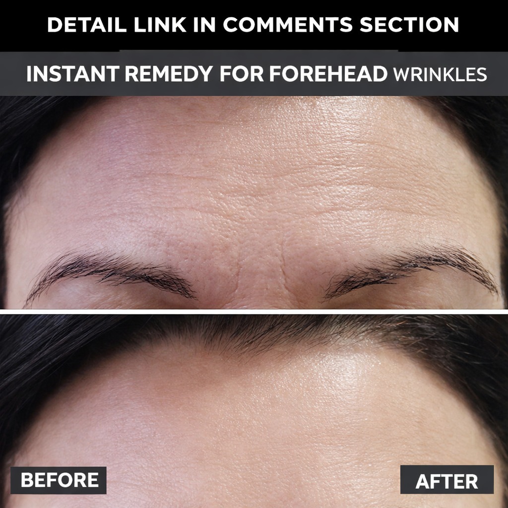 Instant Remedy for Forehead Wrinkles — Natural Solutions with Visible Results in 3–7 Days