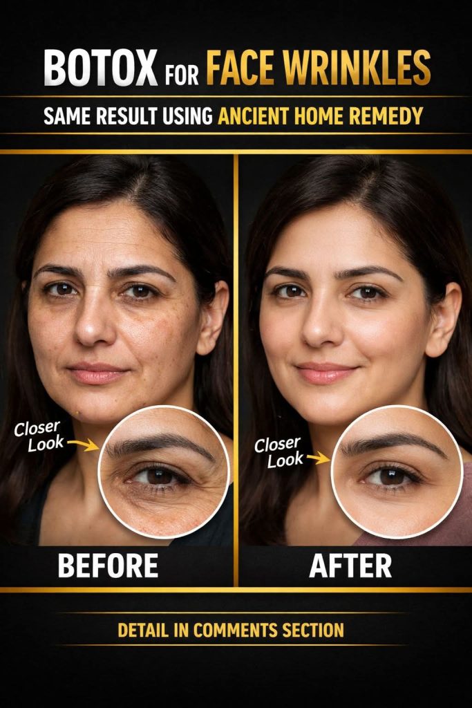 Botox for Face Wrinkles: Same Result Using Ancient Home Remedies (Naturally)