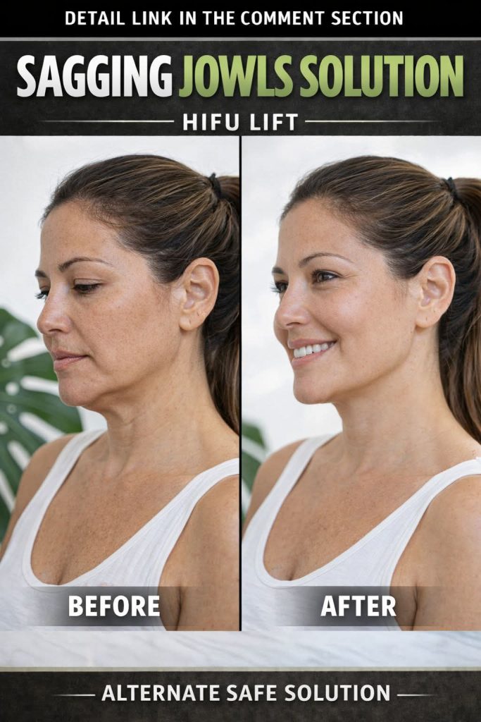 Before You Try HIFU Lift for Sagging Jowls, Consider This Natural Home Remedy First