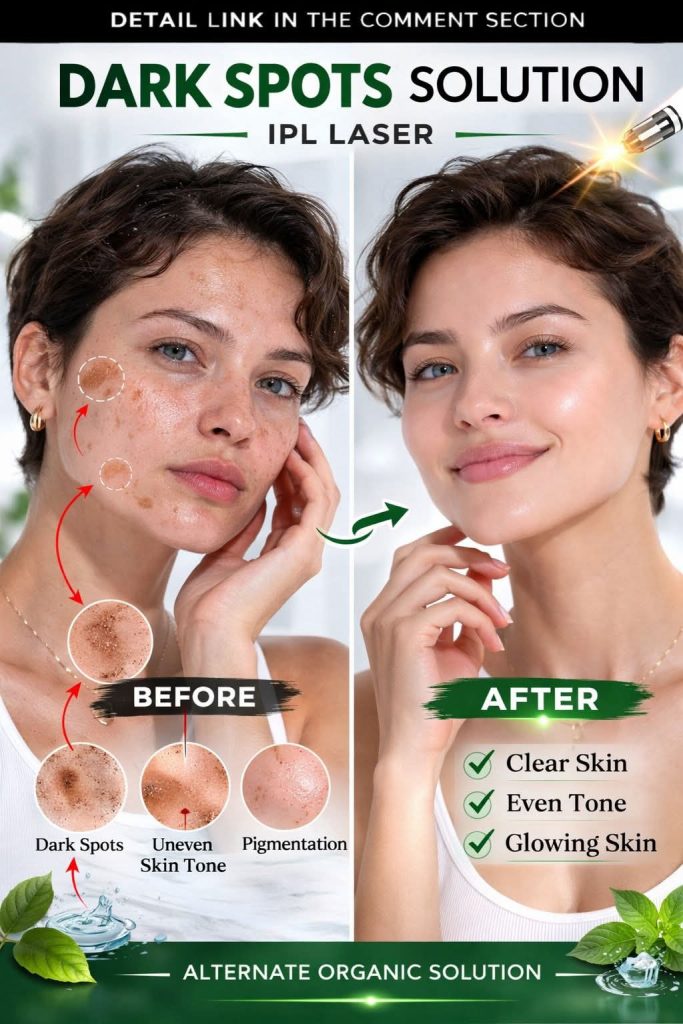 Before You Try IPL Laser for Dark Spots, Consider This Natural Home Remedy First