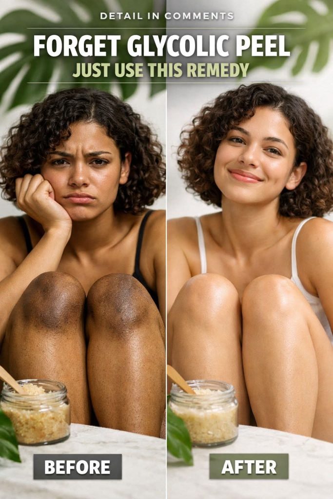 Before You Try a Glycolic Peel for Dark Knees, Consider This Natural Home Remedy First