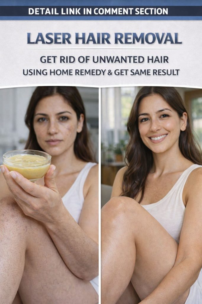 Get Rid of Unwanted Hair Naturally at Home
