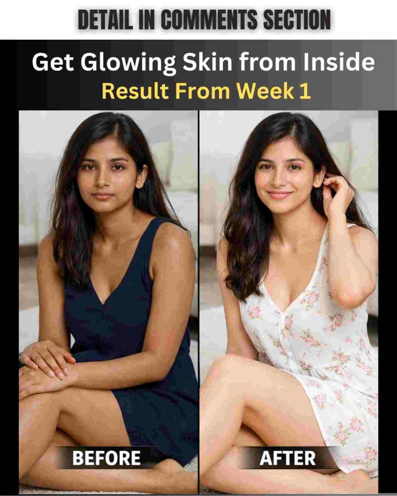 Get Naturally Glowing Skin from Inside in 7 Days Using Home Remedies, Herbal Drinks, Diet, and Exercise