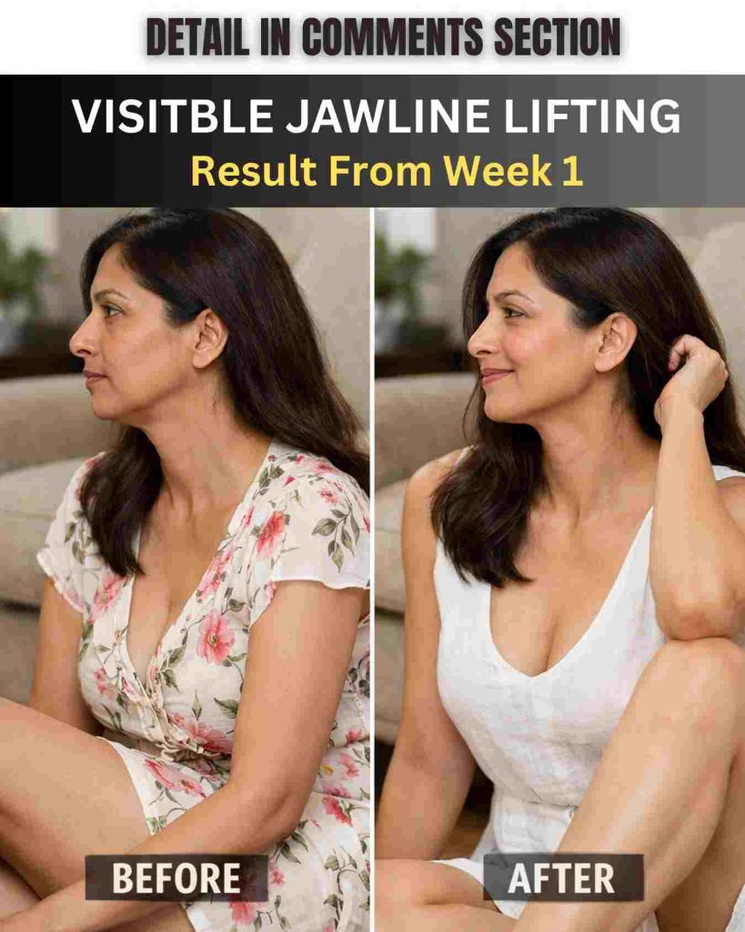 Get a Naturally Lifted Jawline at Home with Herbal Remedies, Diet, and Exercises