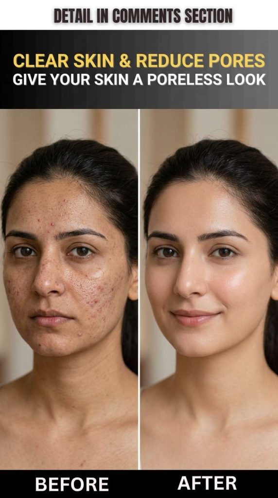 Clear Skin & Reduce Pores Naturally: Tailored Remedies for Every Skin Type