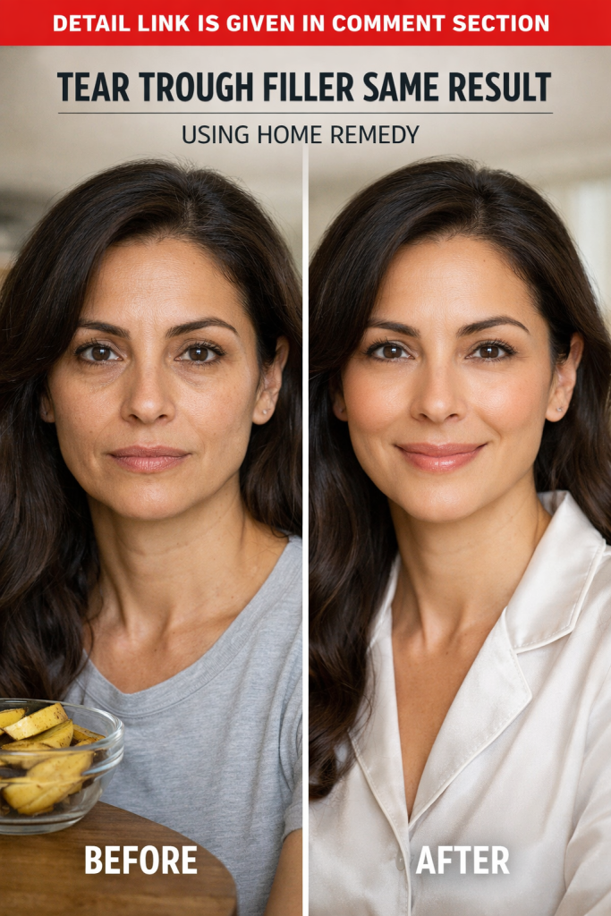 Before You Try Tear Trough Filler, Consider This Natural Home Remedy First