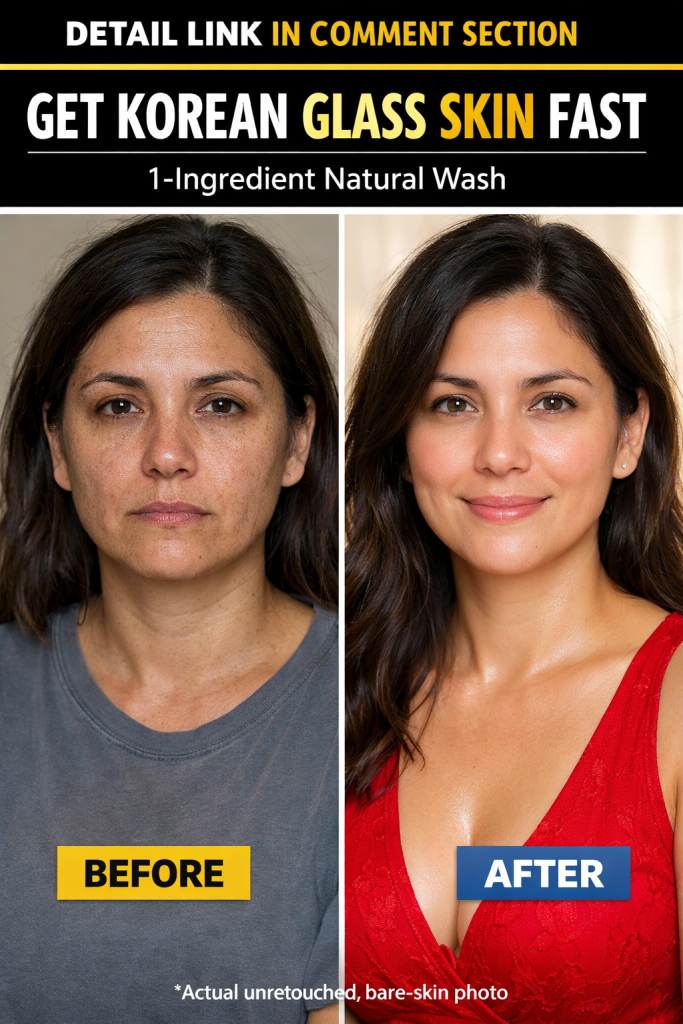 Get Korean Glass Skin Naturally at Home