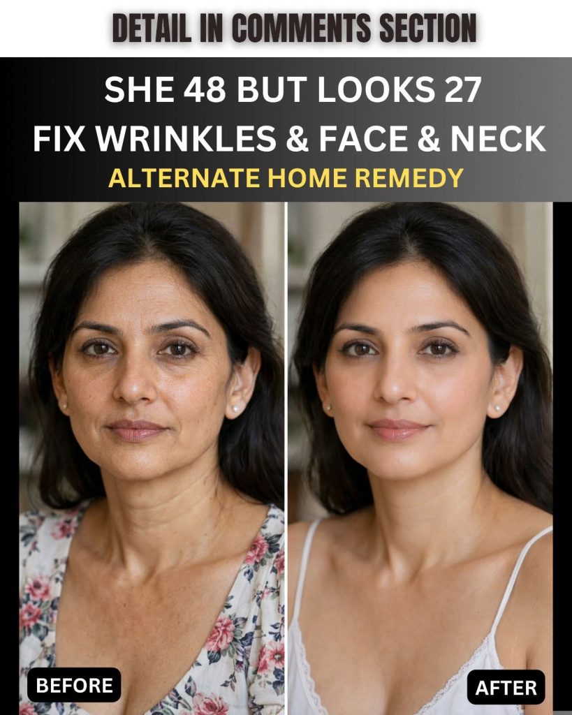 Reverse Wrinkles Naturally Restore Youthful Skin on Face & Neck at Home