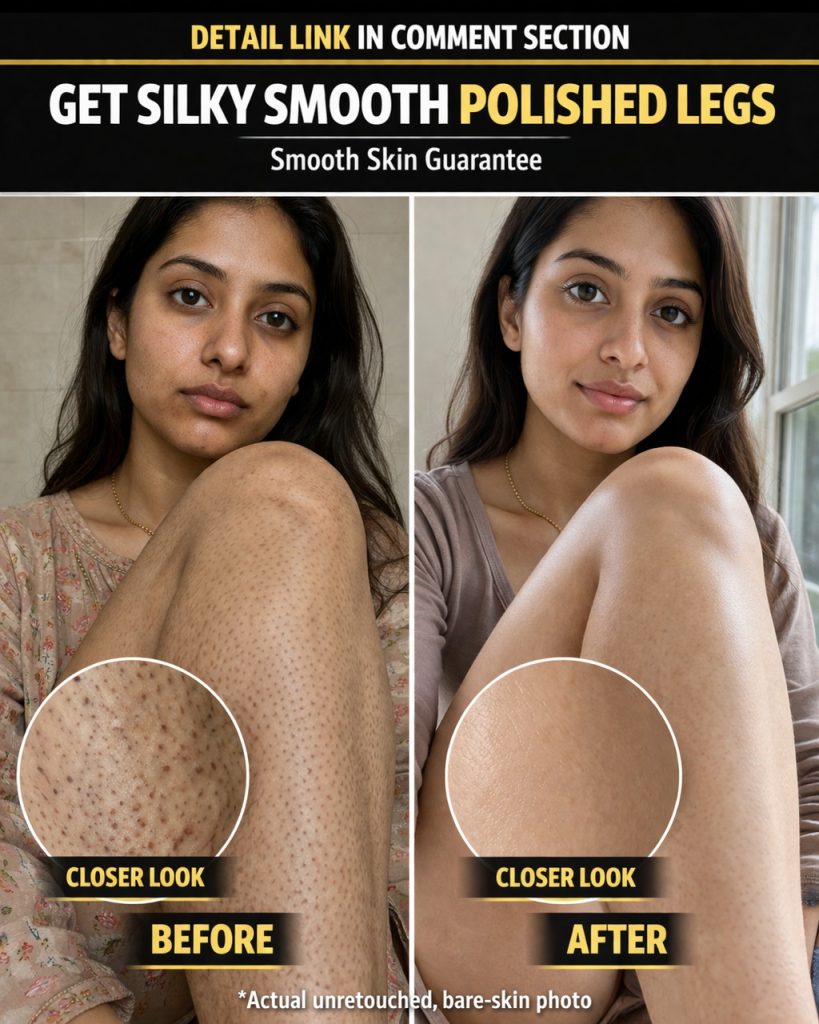 Smooth Bump-Free Legs Naturally at Home