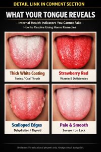 What Your Tongue Reveals About Hidden Health Issues
