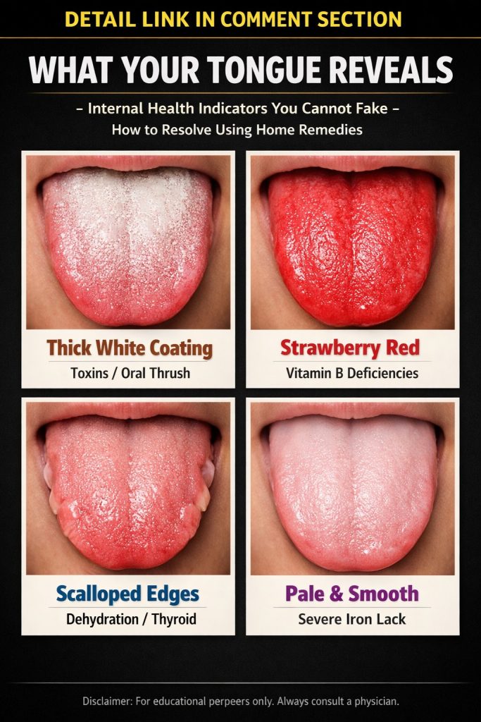 What Your Tongue Reveals About Hidden Health Issues