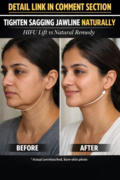 Naturally Tighten Sagging Jawline Without Procedures